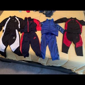 Jordan and Nike Track Suits